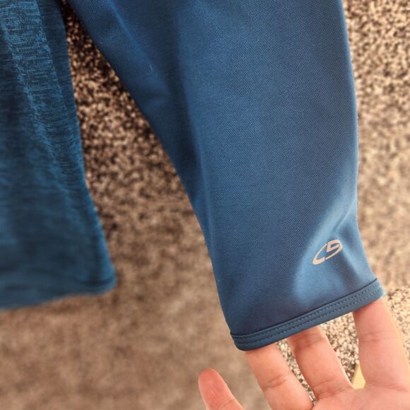 Champion Duo Dry XL green hoodie long sleeve pullover sweatshirt - Picture 3 of 8